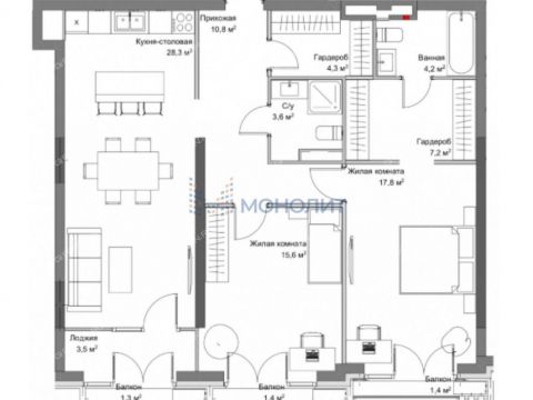 2-komnatnaya-ul-oktyabrskaya-d-21 фото